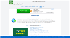 Desktop Screenshot of papier.schulkreis.de