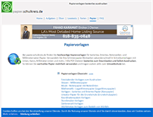 Tablet Screenshot of papier.schulkreis.de